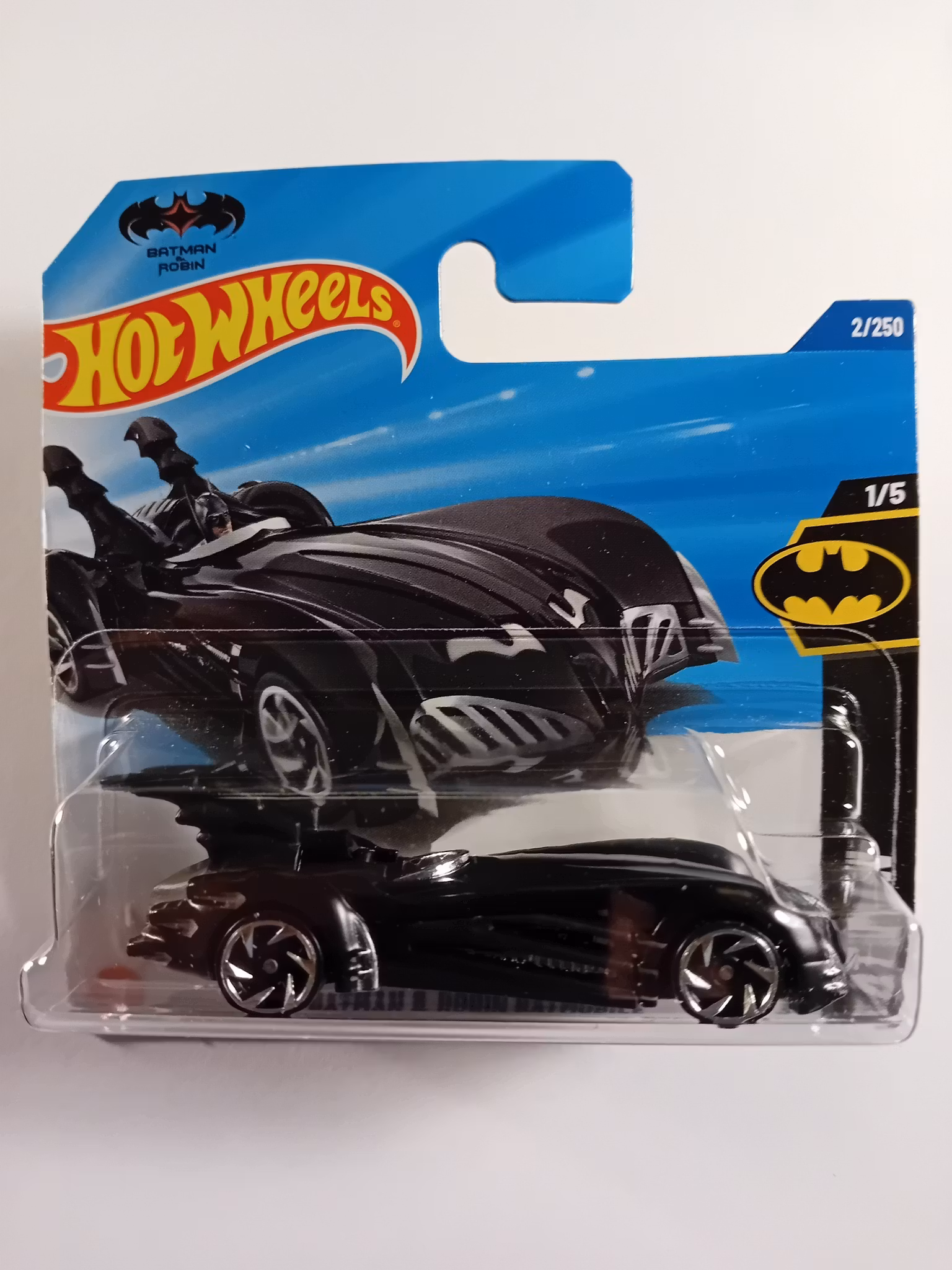 Batman og Robin Batmobile Sort #002