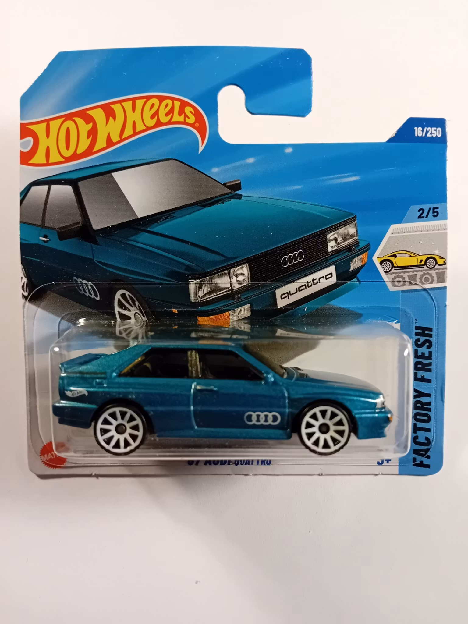 Audi Quattro 1987 Grønn #016