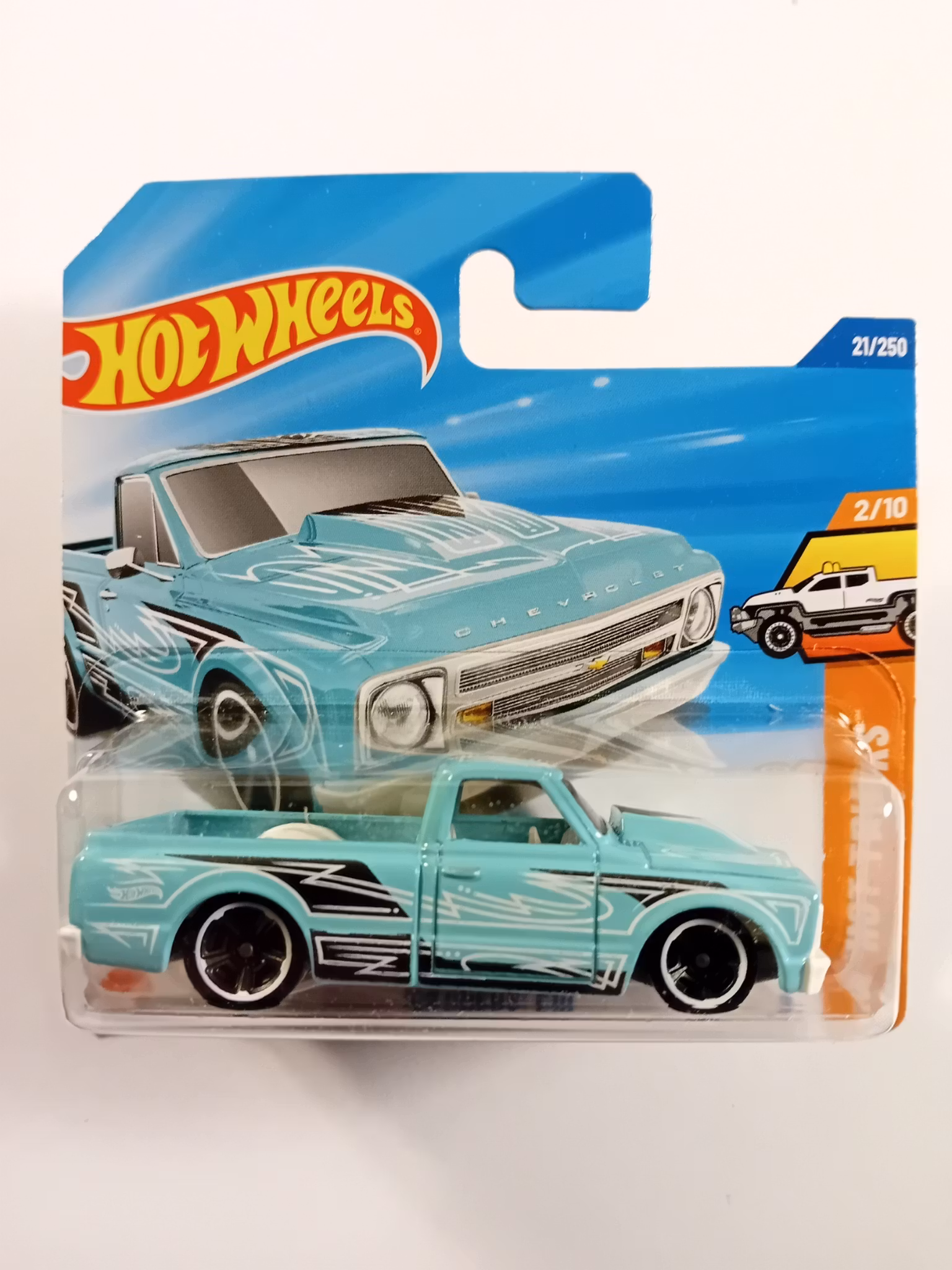 Chevy C10 1967 Grønn #021