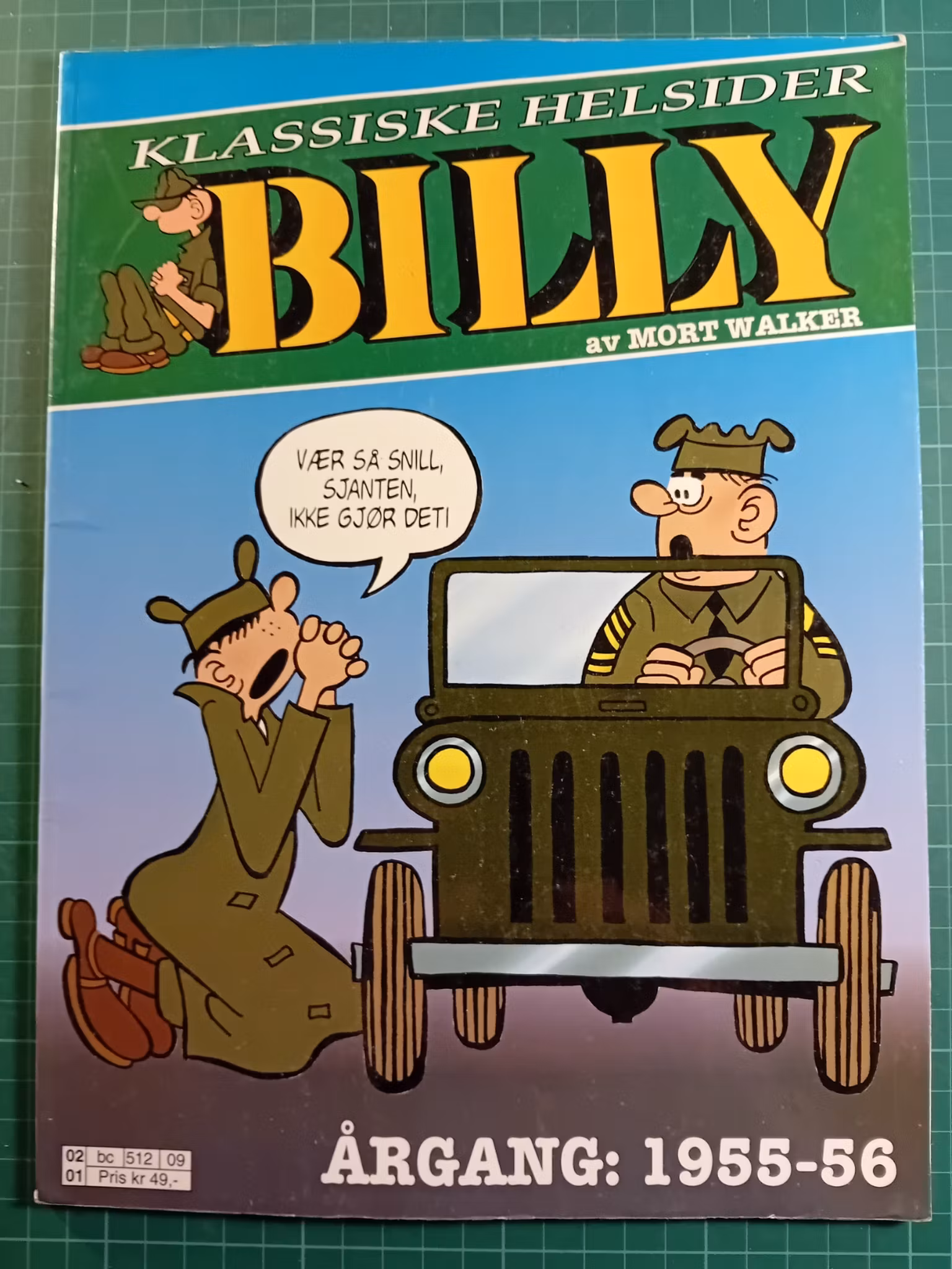 Billy Klassiske helsider 1955-56