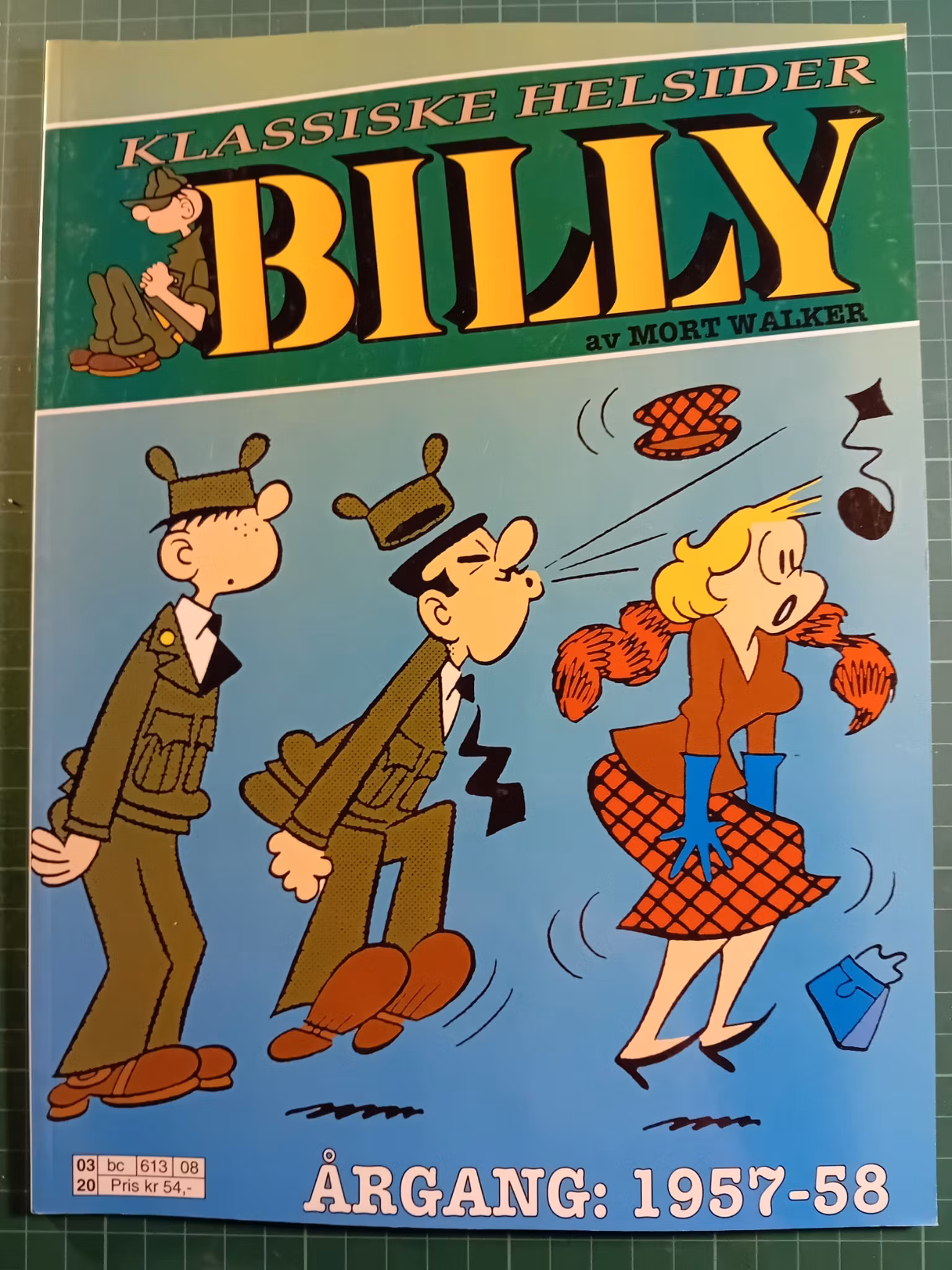 Billy Klassiske helsider 1957-58