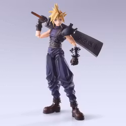 Final Fantasy VII Bring Arts Action Figure Cloud Strife Hardedge Ver. 15 cm (Totalpris 1798,-)