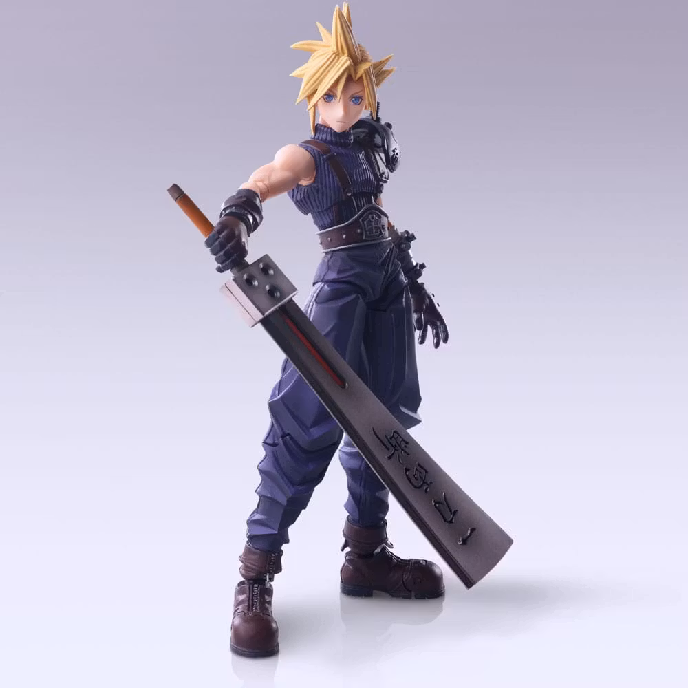 Final Fantasy VII Bring Arts Action Figure Cloud Strife Hardedge Ver. 15 cm (Totalpris 1798,-)