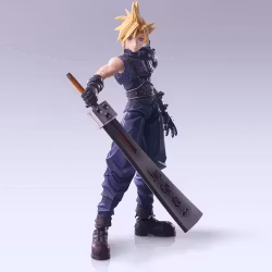 Final Fantasy VII Bring Arts Action Figure Cloud Strife Hardedge Ver. 15 cm (Totalpris 1798,-)