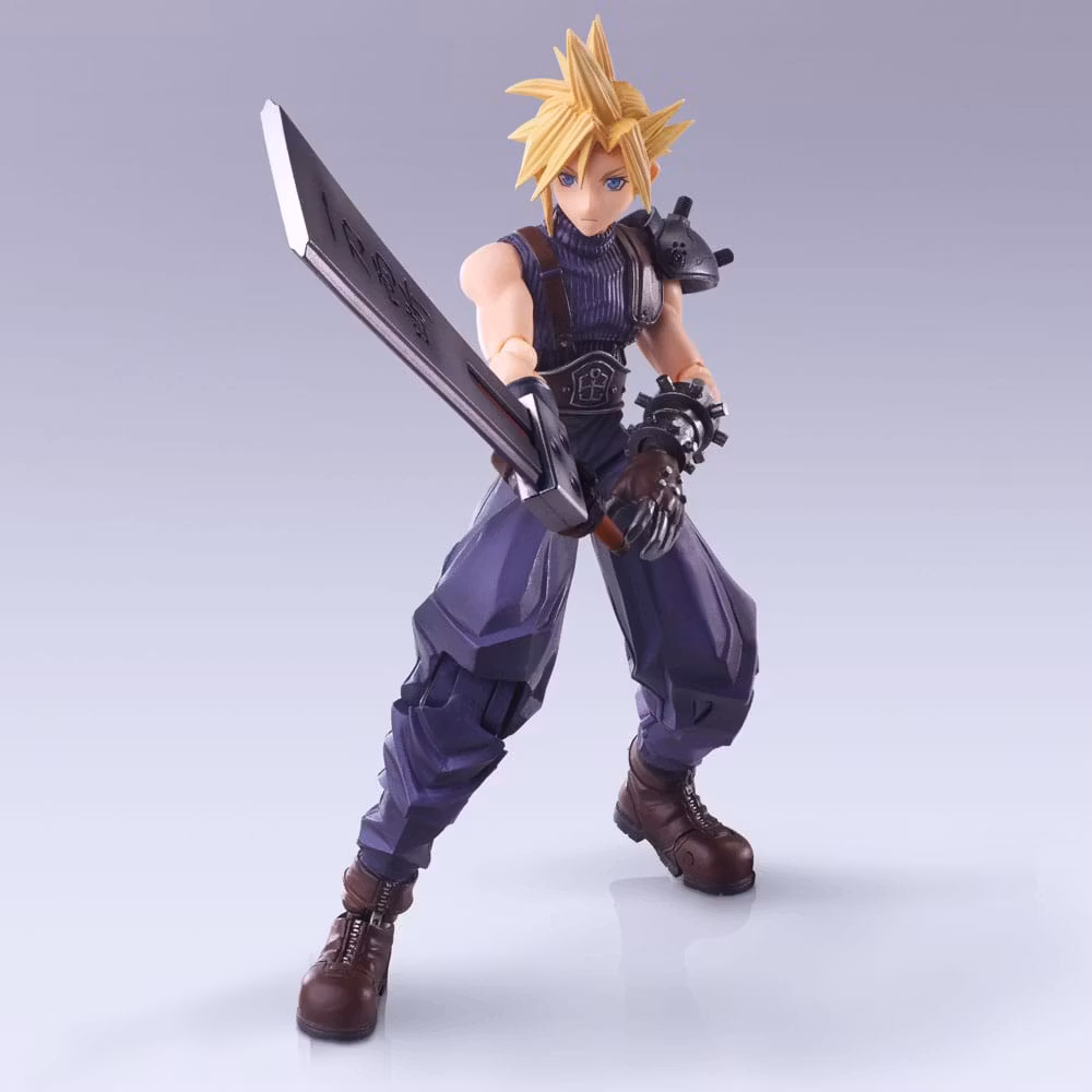 Final Fantasy VII Bring Arts Action Figure Cloud Strife Hardedge Ver. 15 cm (Totalpris 1798,-)