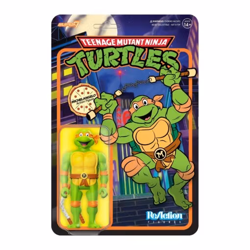 TMNT ReAction Action Figure Michelangelo
