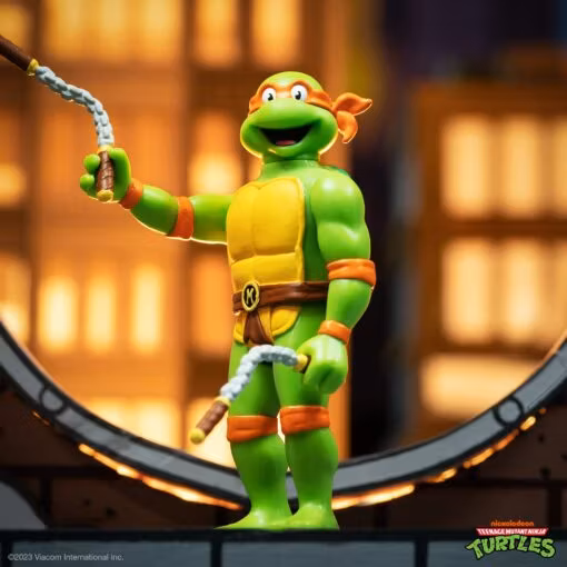 TMNT ReAction Action Figure Michelangelo