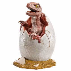 Jurassic park Raptor egg diorama
