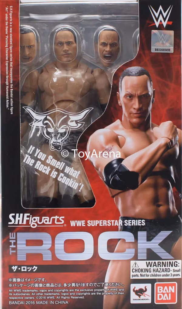WWE Action Figure The Rock 16 cm
