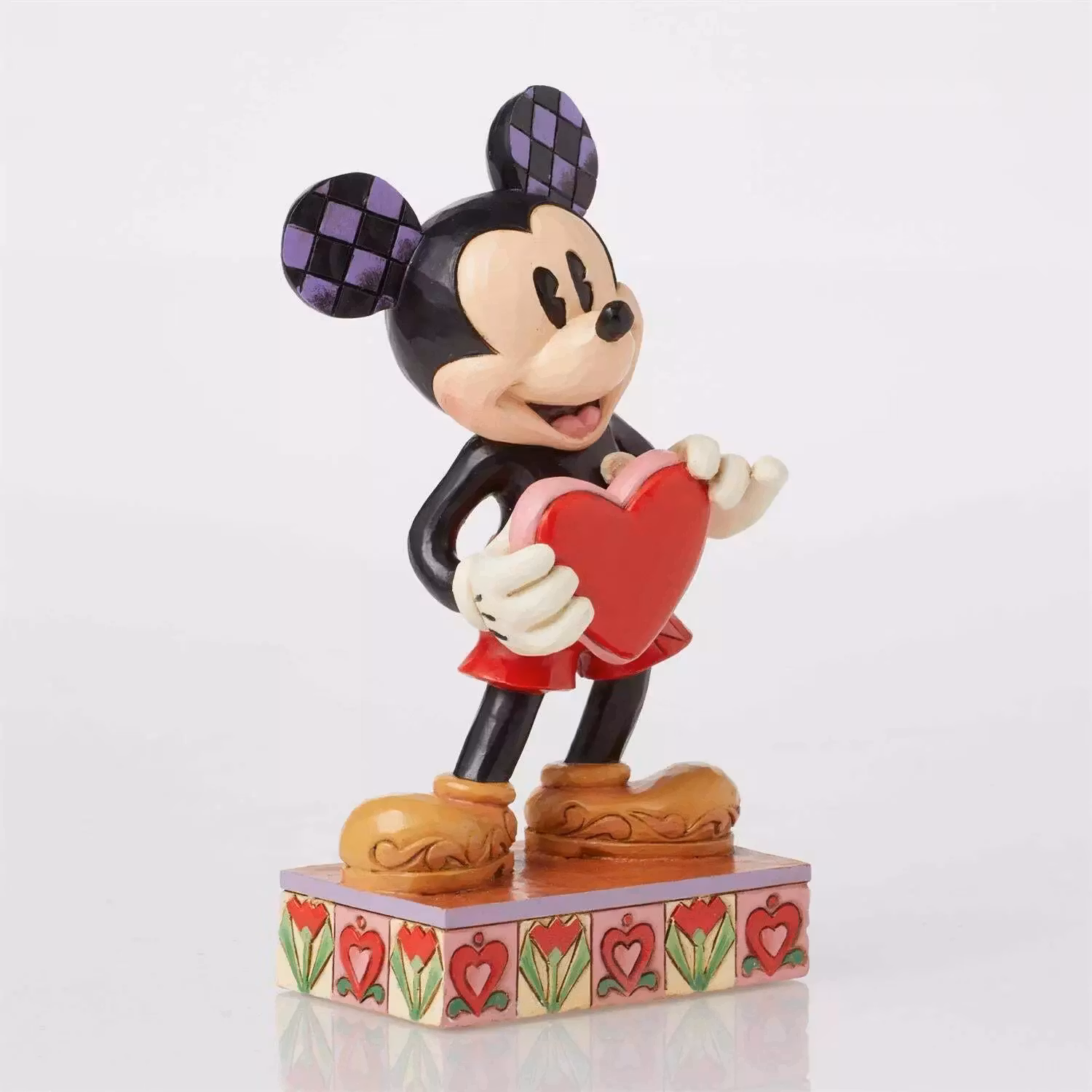 A Love Note (Mickey with Personaliseable Heart Figurine)
