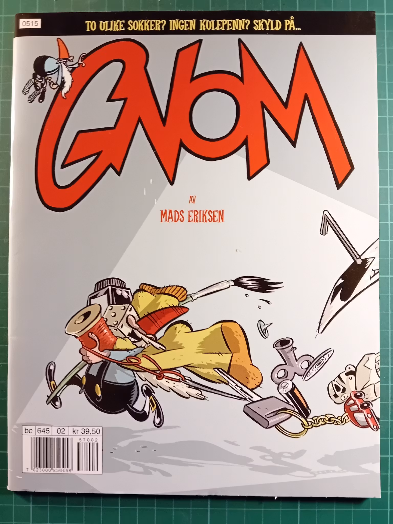 Gnom (Mads Eriksen) signert med tegning side 2