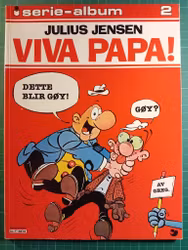 Serie-album 02 Julius Jensen viva papa!