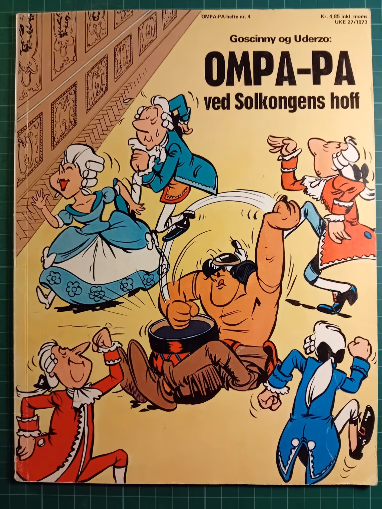 Ompa-Pa ved solkongens hoff