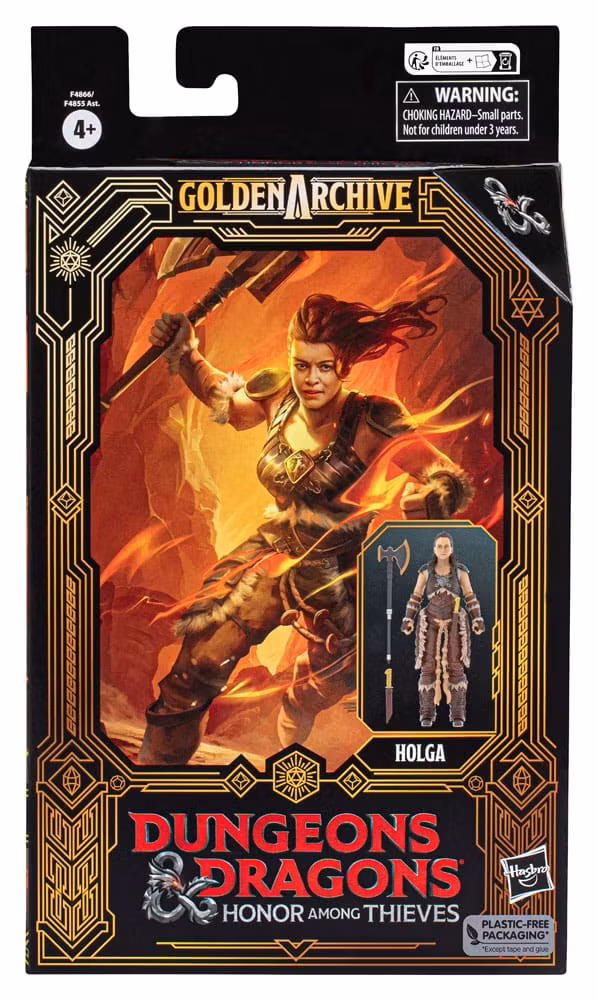 Dungeons & Dragons: Honor Among Thieves Golden Archive Action Figure Holga 15 cm