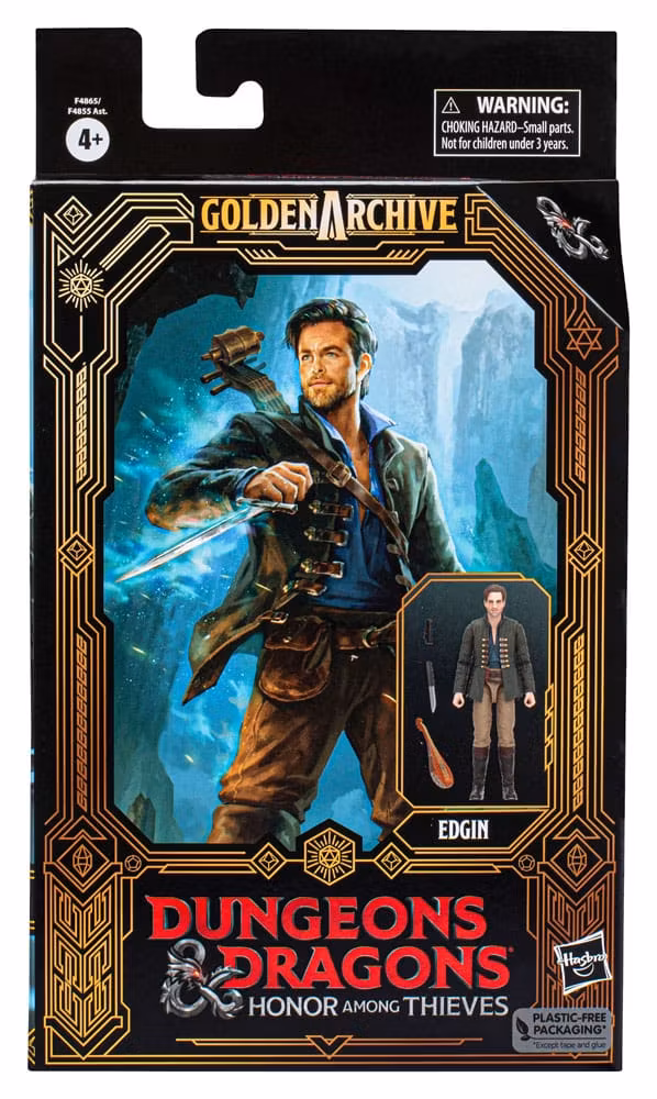 Dungeons & Dragons: Honor Among Thieves Golden Archive Action Figure Edgin 15 cm