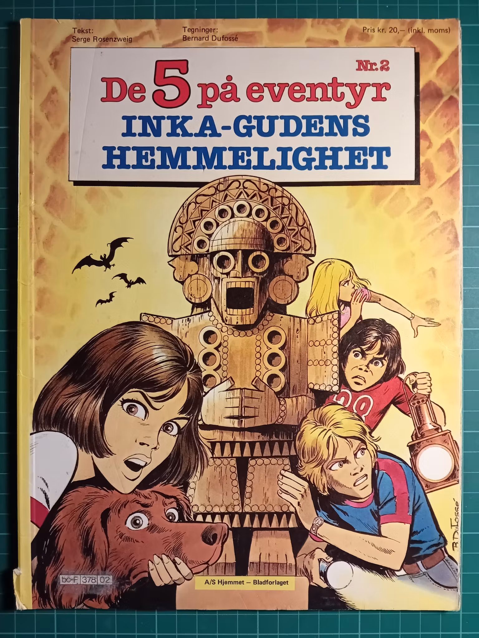 De 5 på eventyr nr 2 Inka-Gudens hemmelighet