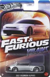 Fast & Furious Villains #5/5 DeLorean Alphas Sølv