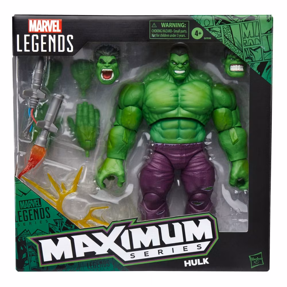 Marvel Legends Maximum Series Action Figure Hulk 21 cm (Totalpris 599,-)
