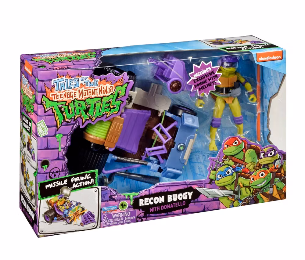 Tales of the Teenage Mutant Ninja Turtles : Recon buggy med Donatello