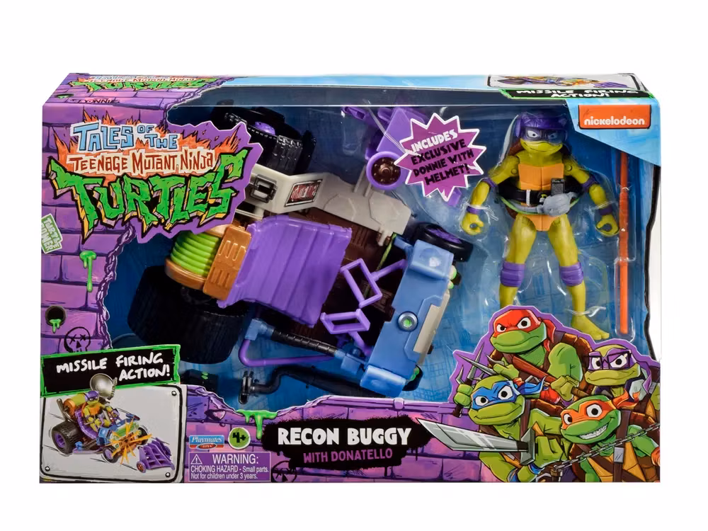 Tales of the Teenage Mutant Ninja Turtles : Recon buggy med Donatello