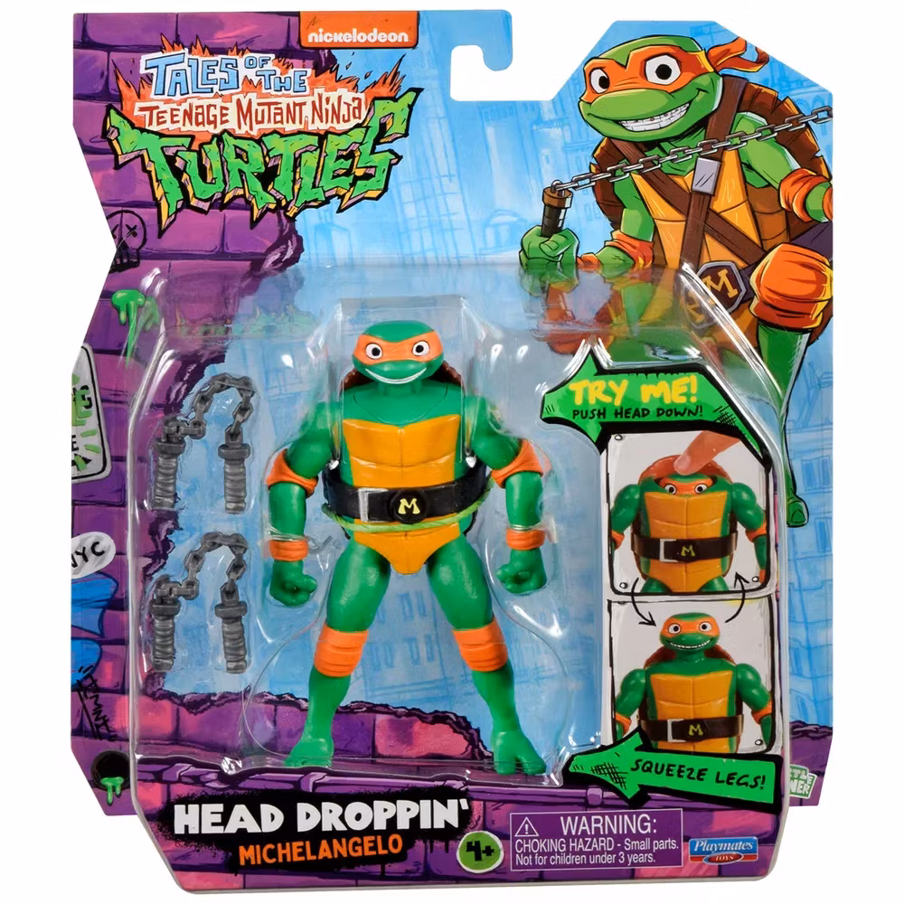 Tales of the Teenage Mutant Ninja Turtles : Head Droppin Michelangelo