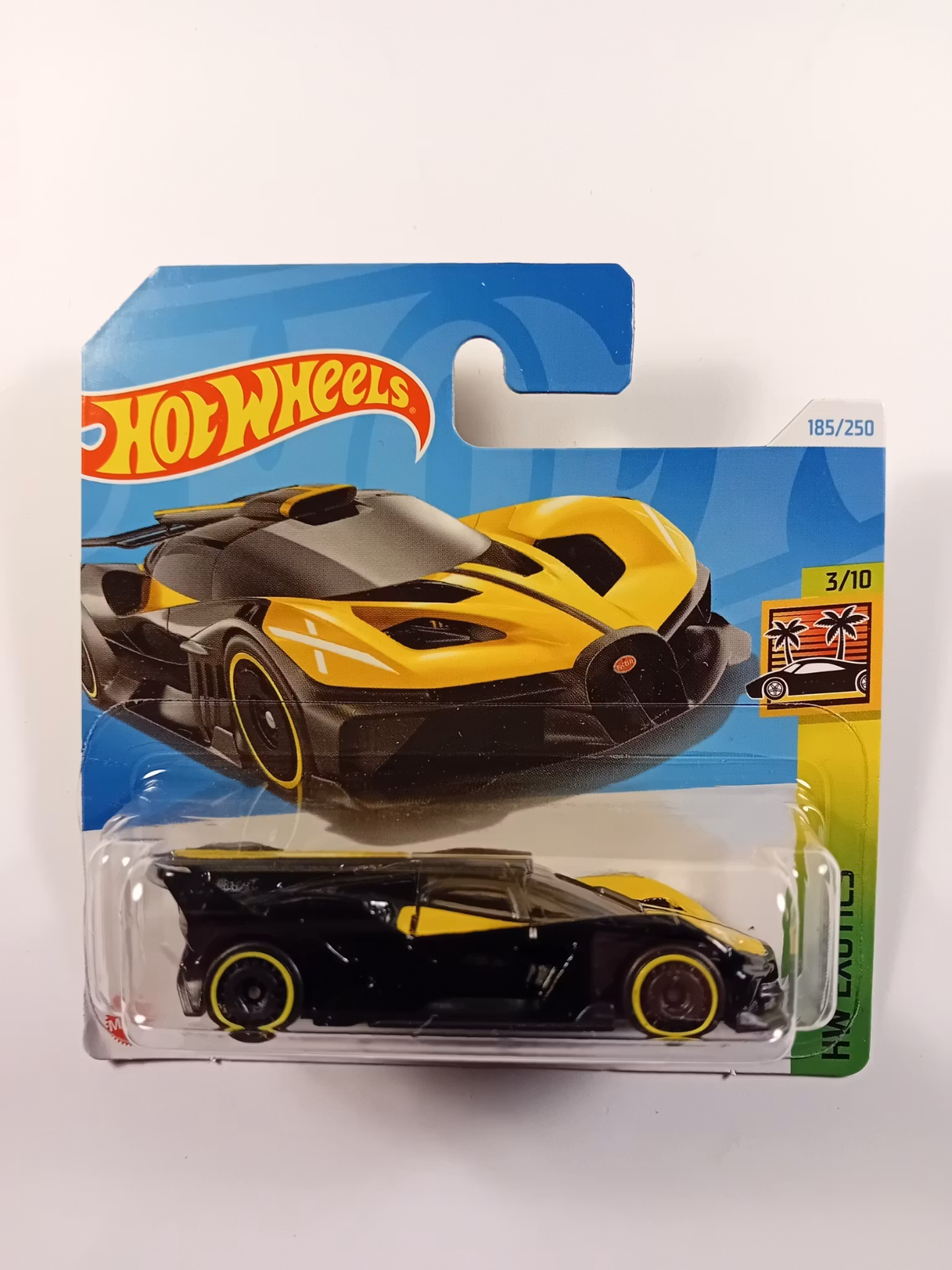 Bugatti Bolide Sort med gule detaljer #185