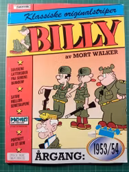 Billy : Klassiske originalstriper 1953/54