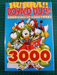 Donald Duck Hurra 3000 utgaver