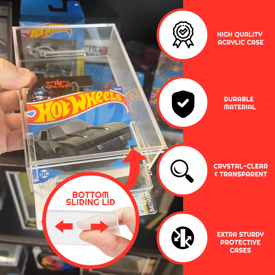 Premium Akryl Case 2-Pack 11,5 cm bredde