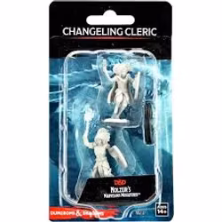 D&D Nolzur's marvelous miniatures Changeling Cleric female 2 pack