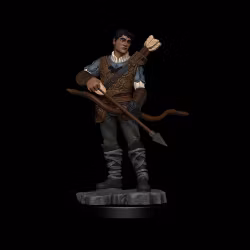D&D Nolzur's marvelous miniatures Human ranger male 2 pack