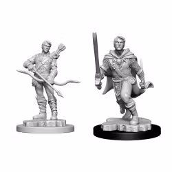 D&D Nolzur's marvelous miniatures Human ranger male 2 pack