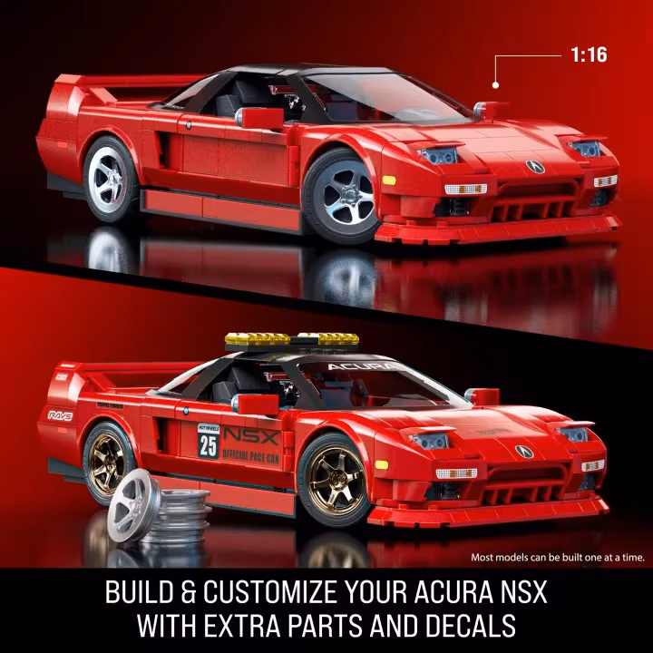 Mattel Brick Shop Hot Wheels Elite Series 1990 Acura Nsx (Totalpris 795,-)