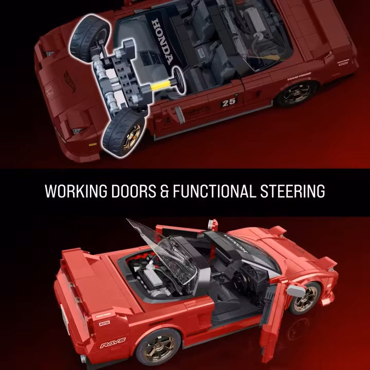 Mattel Brick Shop Hot Wheels Elite Series 1990 Acura Nsx (Totalpris 795,-)