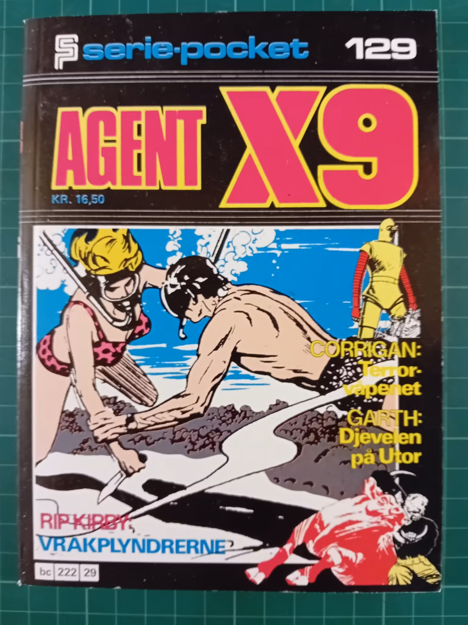 Serie-pocket 129 : Agent X9
