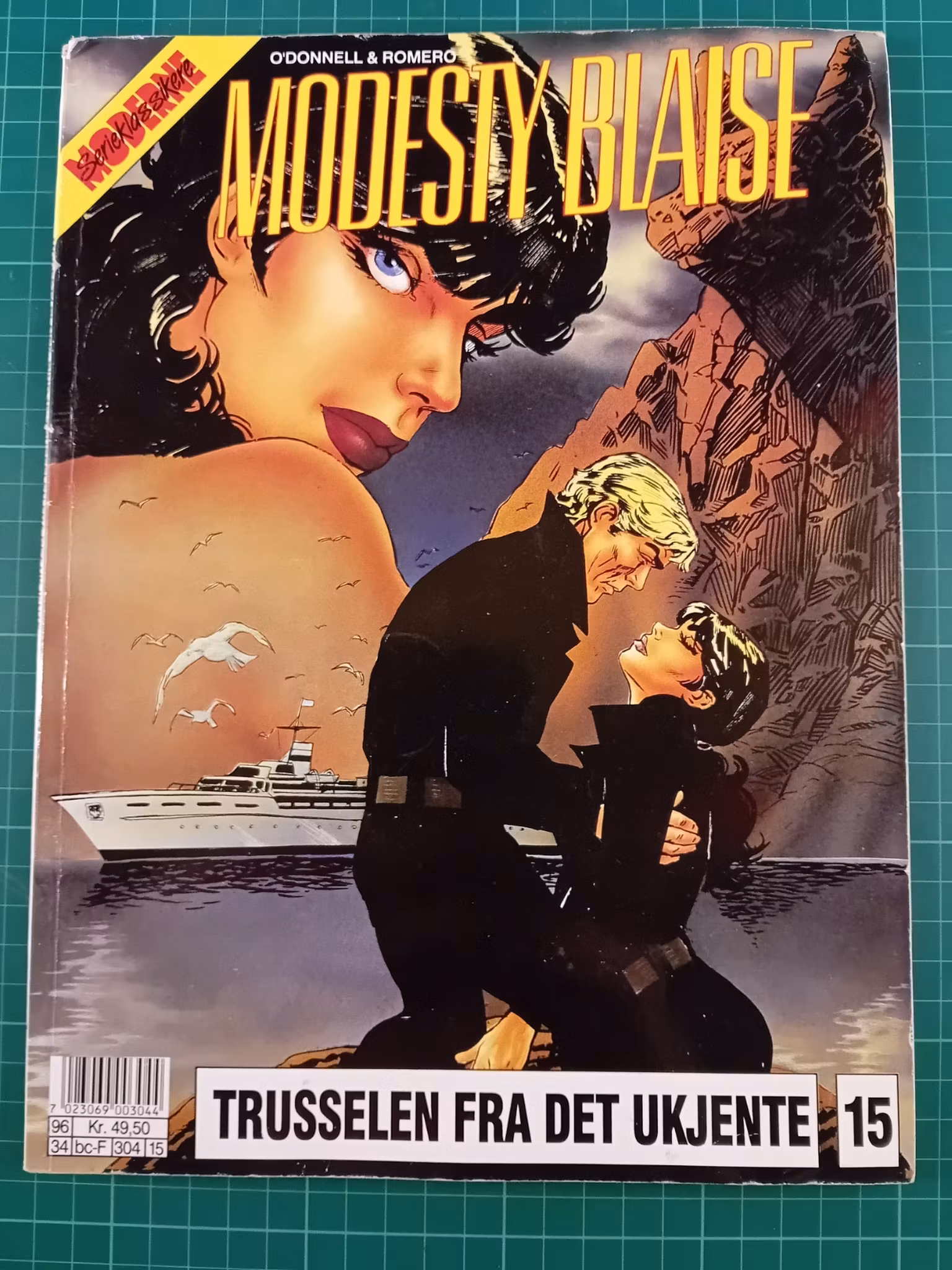 Modesty Blaise 15 Trusselen fra det ukjente