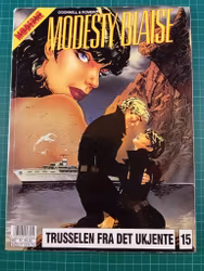Modesty Blaise 15 Trusselen fra det ukjente
