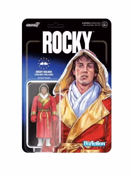 Rocky ReAction Action Figure Rocky Italian Stalone (Rocky I) 10 cm