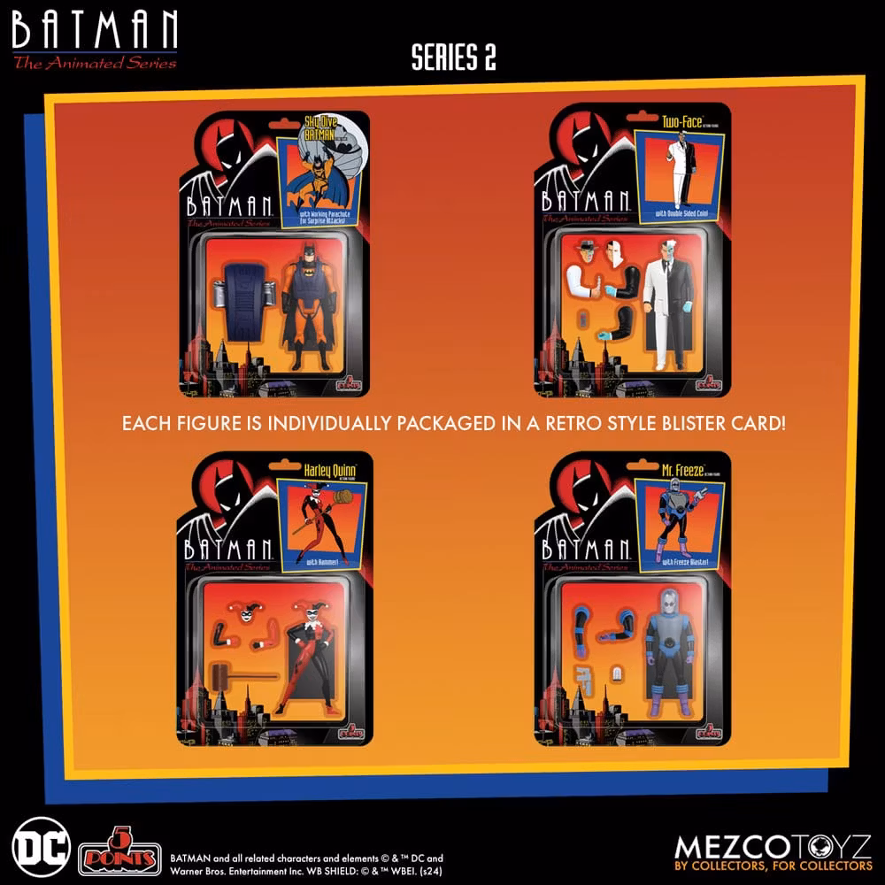 Batman: The Animated Series Deluxe Box Set 9 cm (Totalpris 1.295,-)