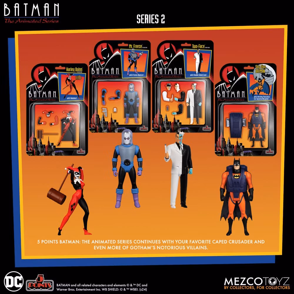 Batman: The Animated Series Deluxe Box Set 9 cm (Totalpris 1.295,-)