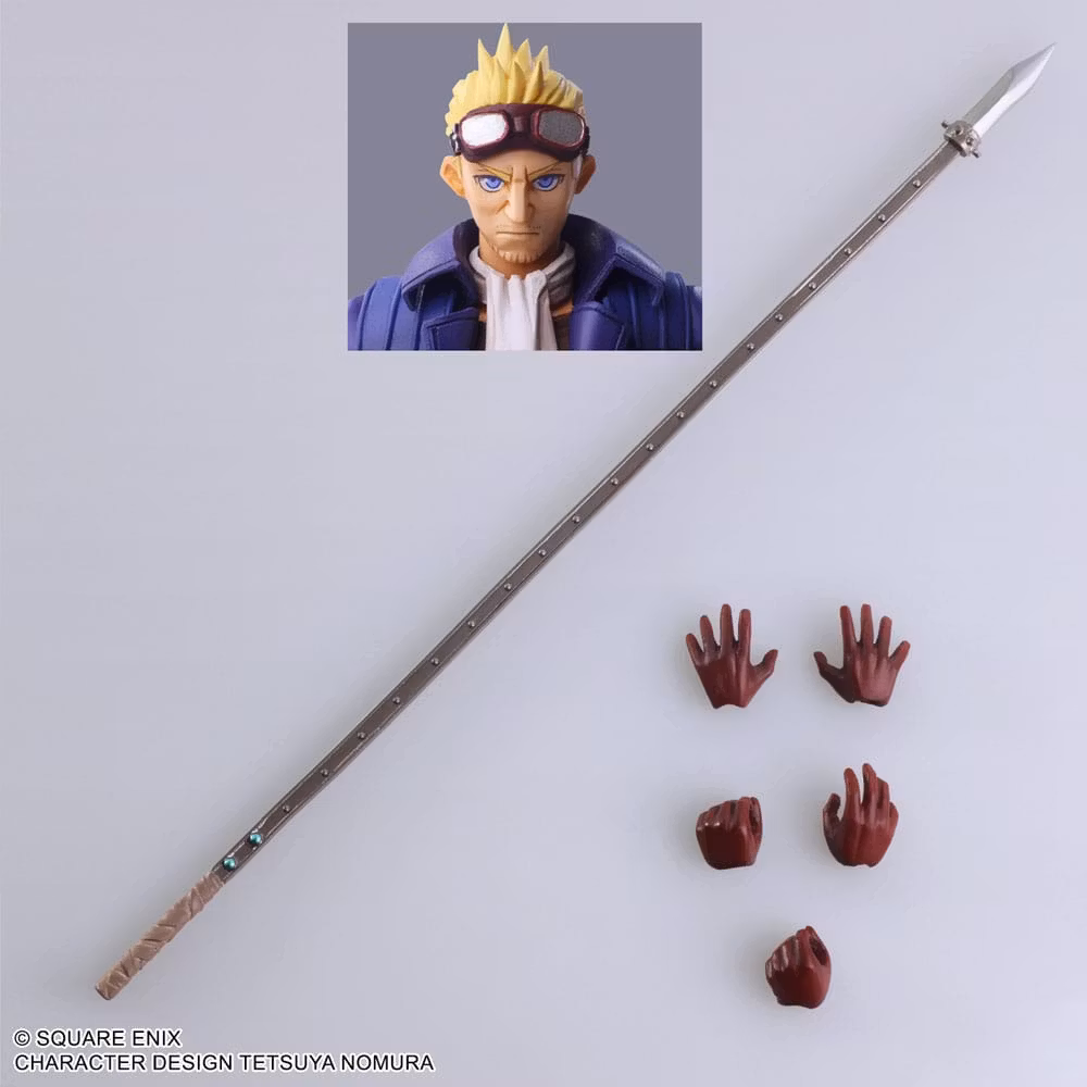 Final Fantasy VII Bring Arts Action Figure Cid Highwind 15 cm (Totalpris 1.795,-)