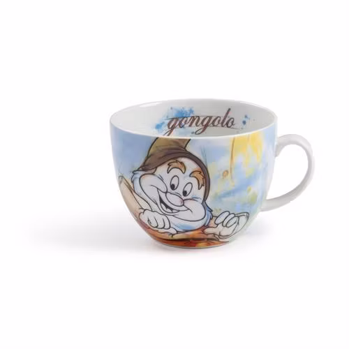 Cappuccino/ Te-kopp Happy