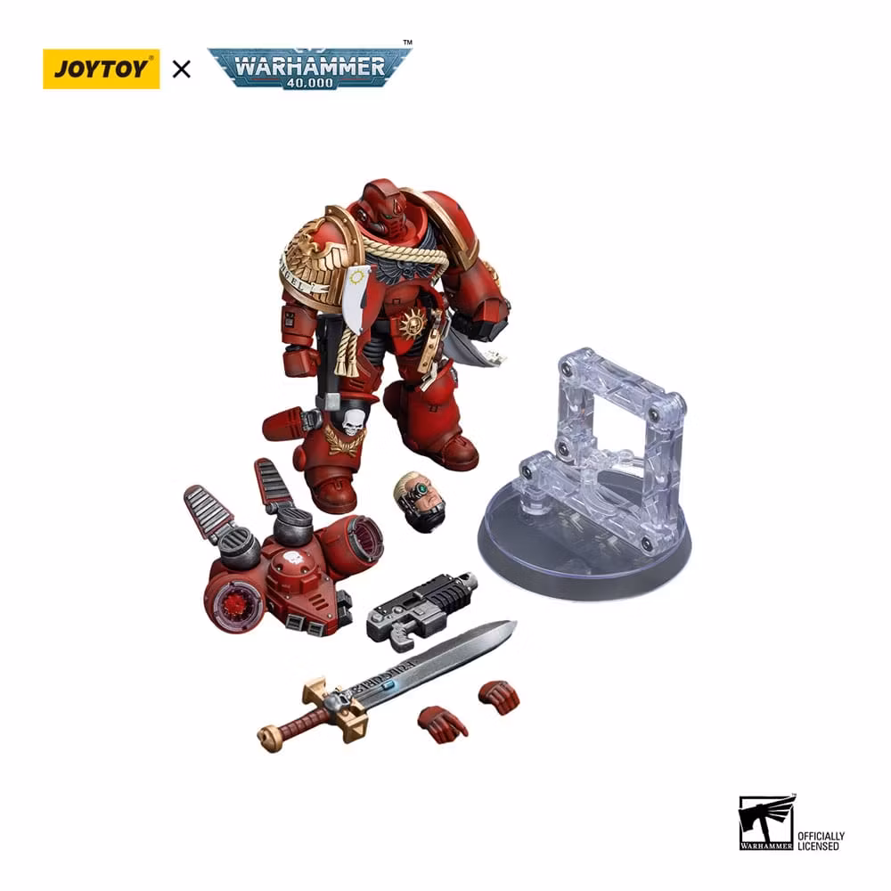 Warhammer The Horus Heresy Action Figure 1/18 Blood Angels Captain With Jump Pack 12 cm (Totalpris 599,-)
