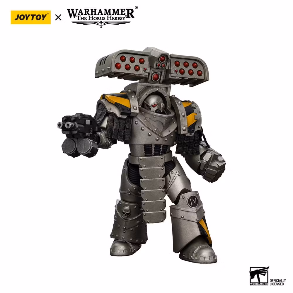 Warhammer The Horus Heresy Action Figure 1/18 lron Warriors Tyrant Siege Master Terminator with Rocket launcher 14 cm (Totalpris 639-)