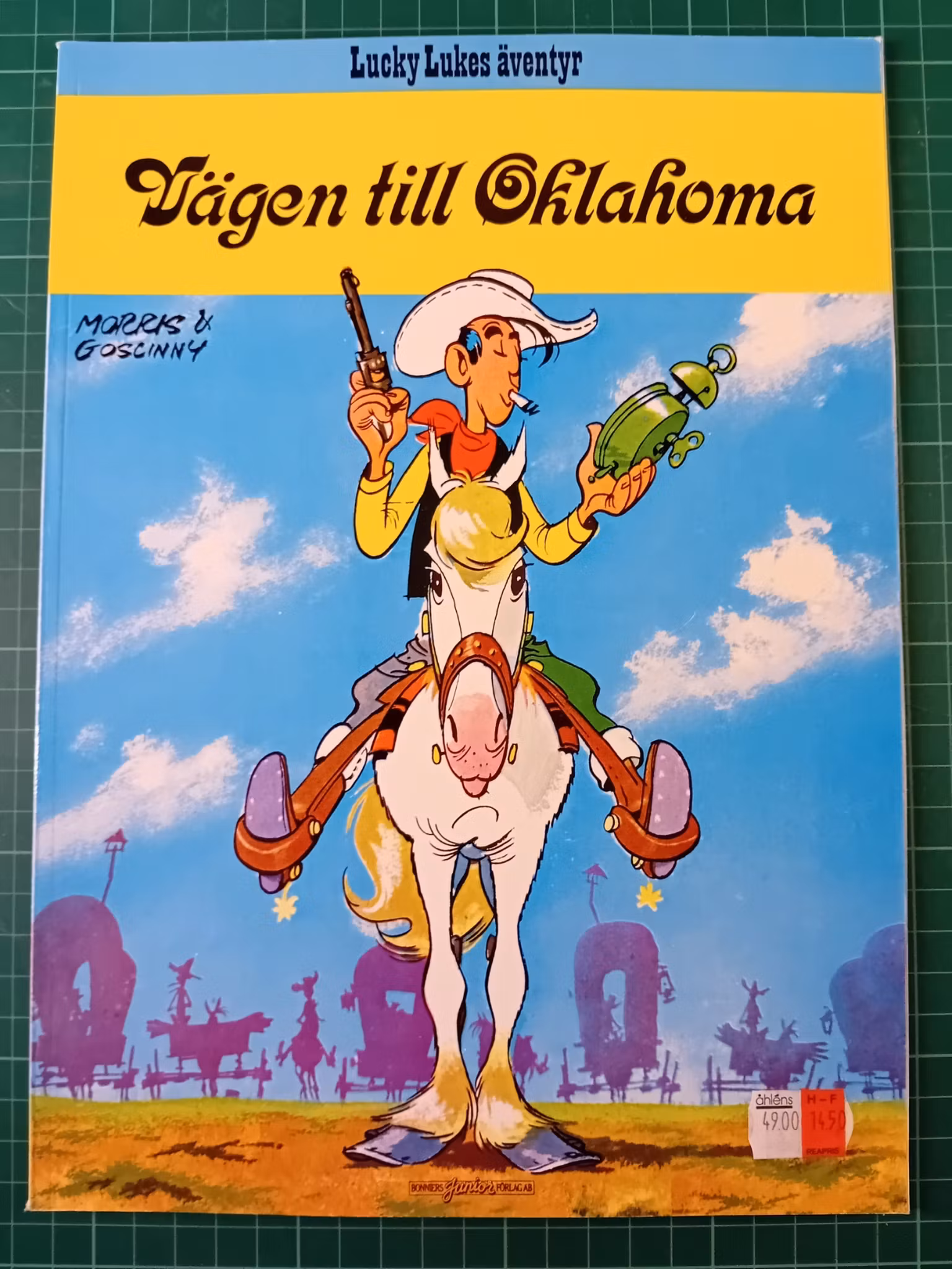 Lucky Luke 28 Vägen til Oklahoma (Svensk)