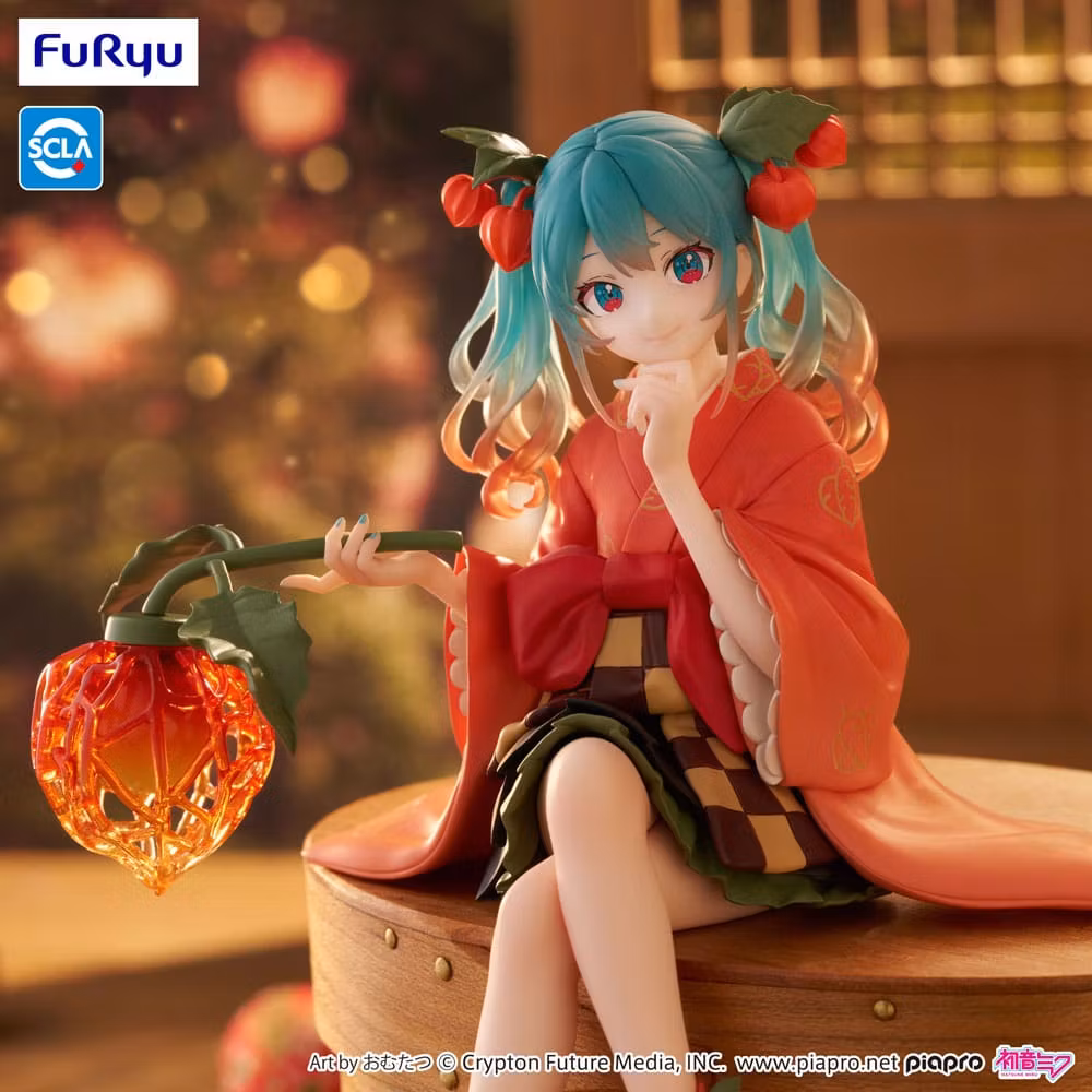 Hatsune Miku Noodle Stopper PVC Statue Flower Fairy Winter Cherry 15 cm (Totalpris 379,-)