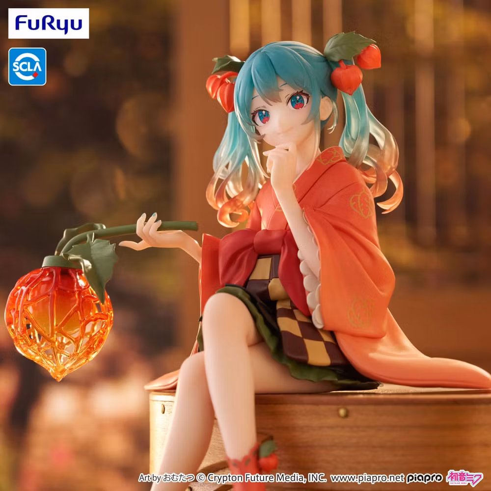 Hatsune Miku Noodle Stopper PVC Statue Flower Fairy Winter Cherry 15 cm (Totalpris 379,-)