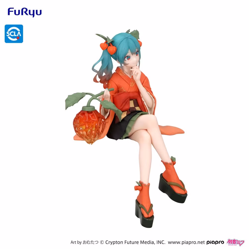 Hatsune Miku Noodle Stopper PVC Statue Flower Fairy Winter Cherry 15 cm (Totalpris 379,-)