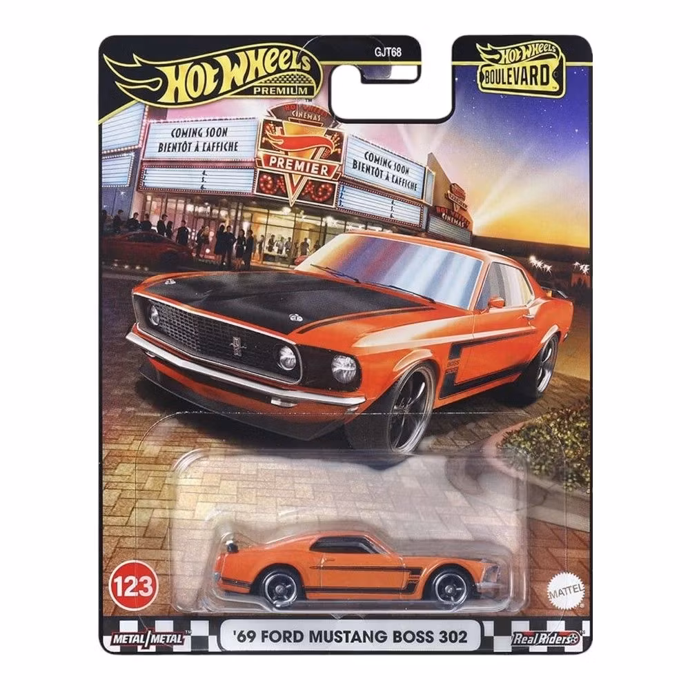 Boulevard Premium serie Ford Mustang Boss 302 1969 Orange