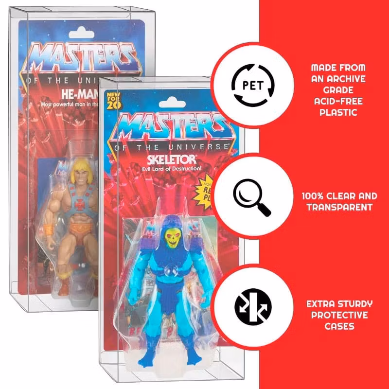 Motu Origins PET Protectors 10-Pack (Totalpris 249,-)